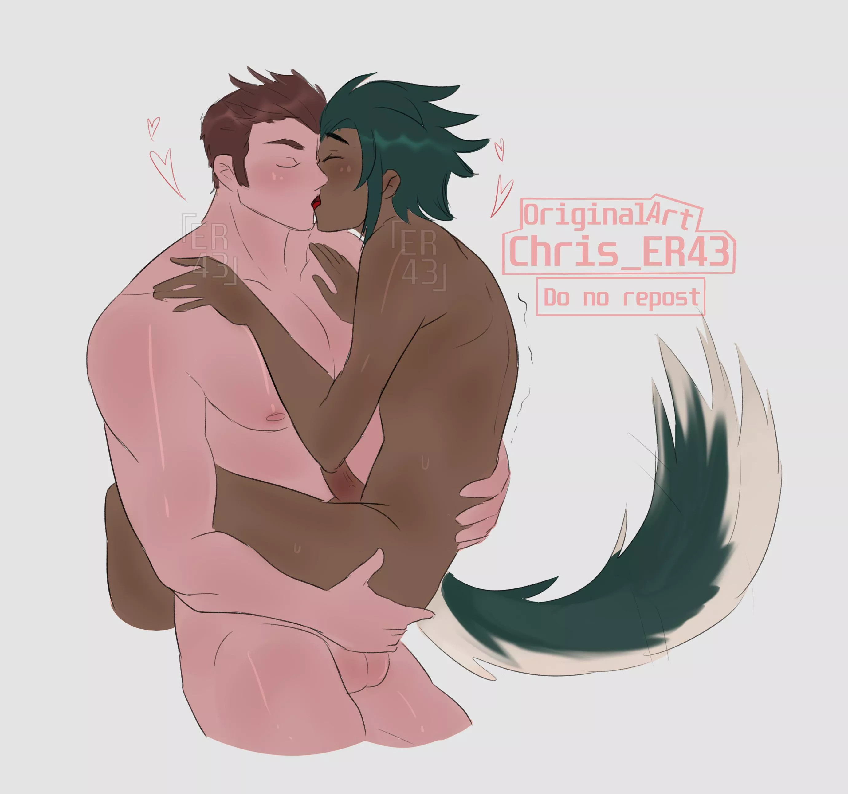 Wishbone NSFW Commission - Pleasing dogboy. [Porok_tmy]