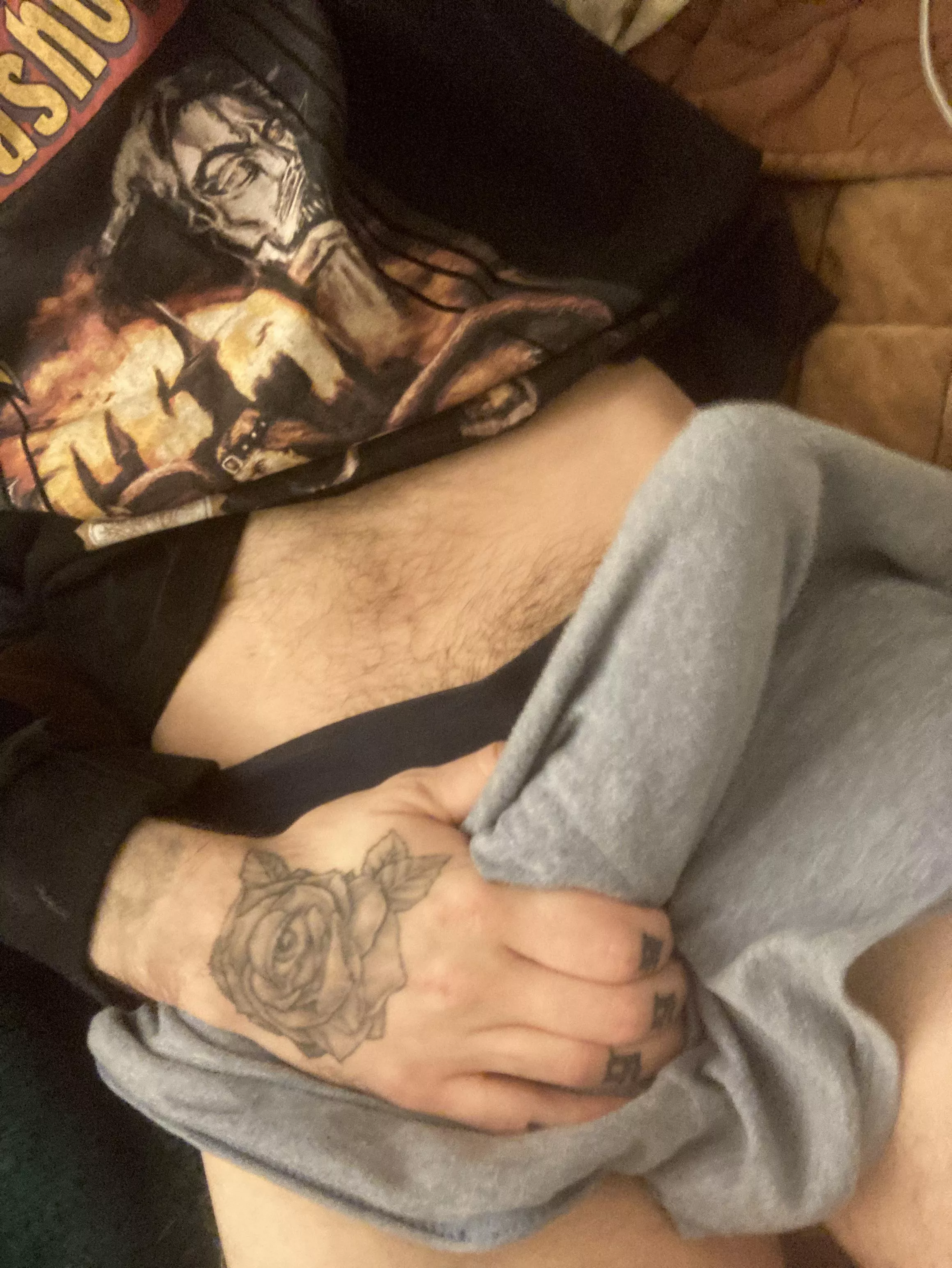 Would you hold this for a second? my hands getting tired.