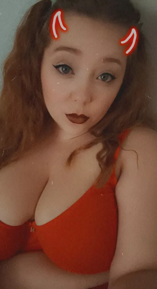 Would you like to suffocate in between my breasts?