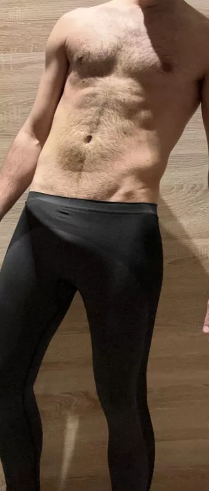 After a day in the slopes.