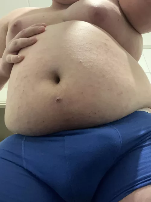 Enjoying the view down there?