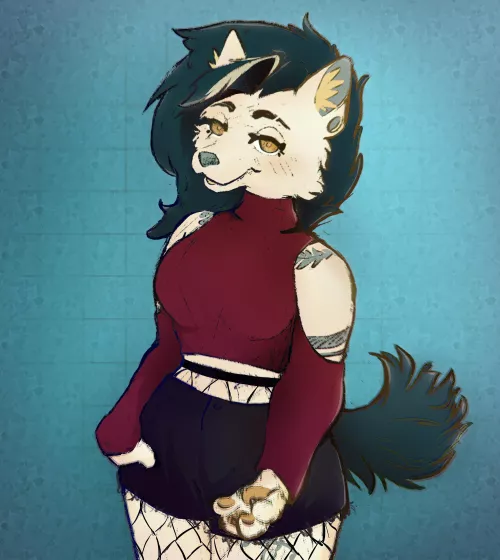 Finally got to draw my bb girl Rumi!!! Feels good to do some personal work 🥰