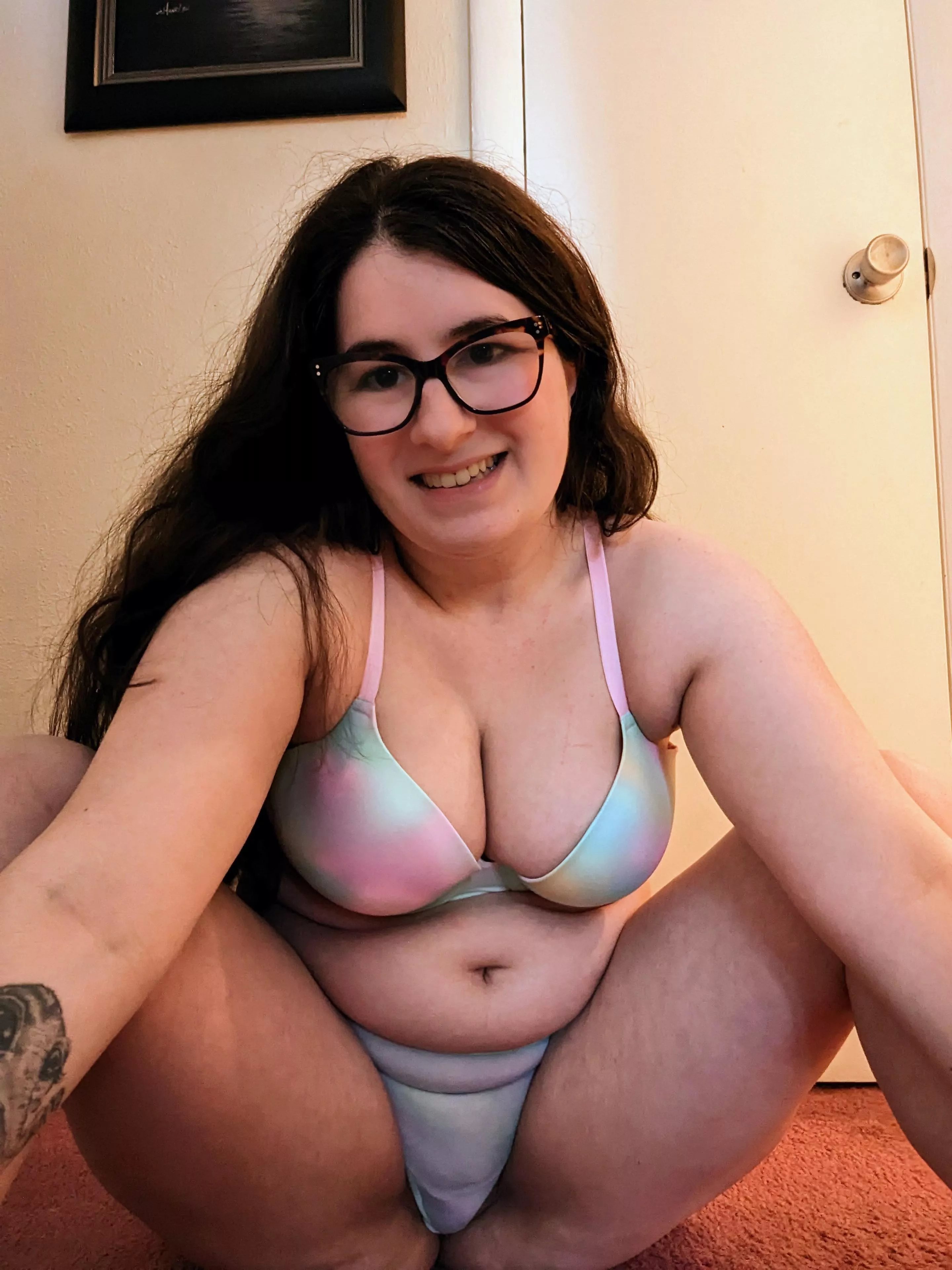 Got my rainbow underwear on