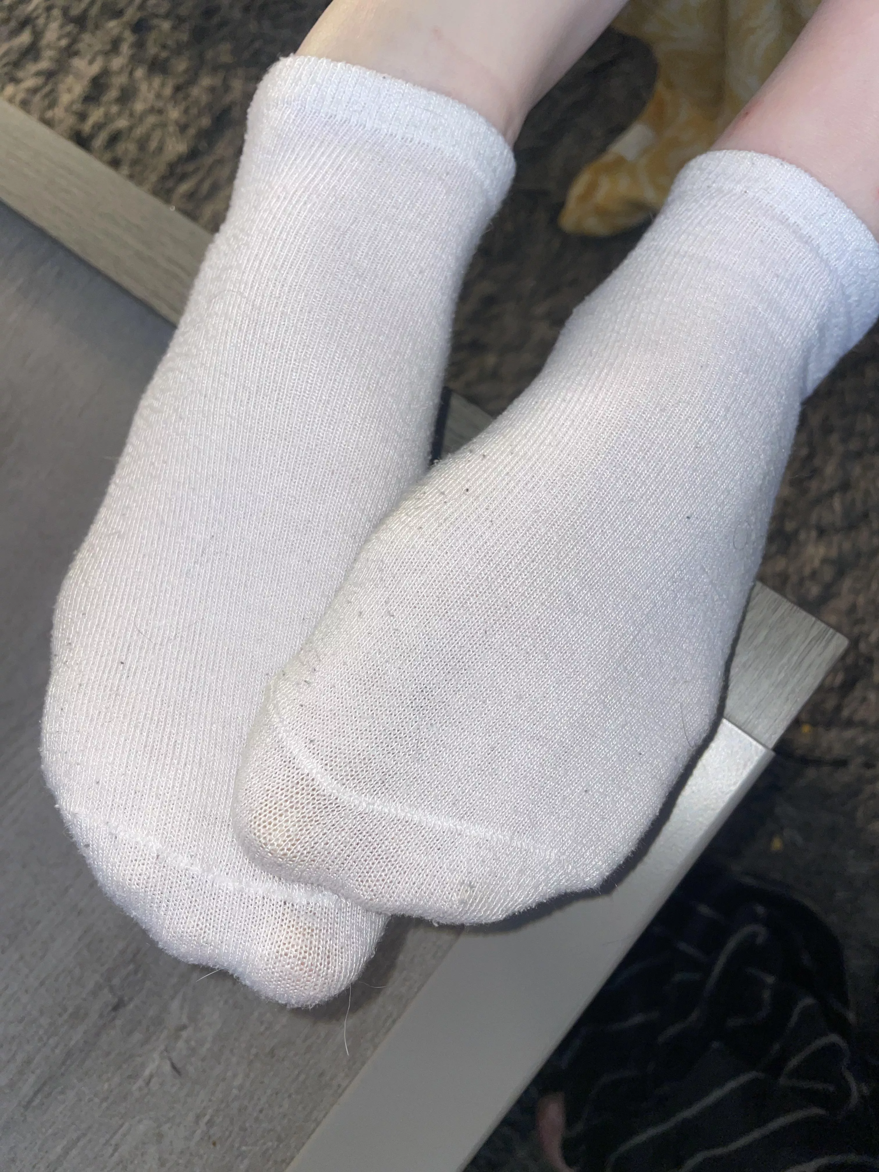 Hot and sticky day with these on🤍