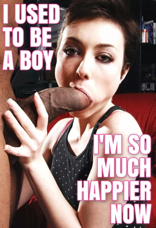 Just get a fat dick in your mouth..