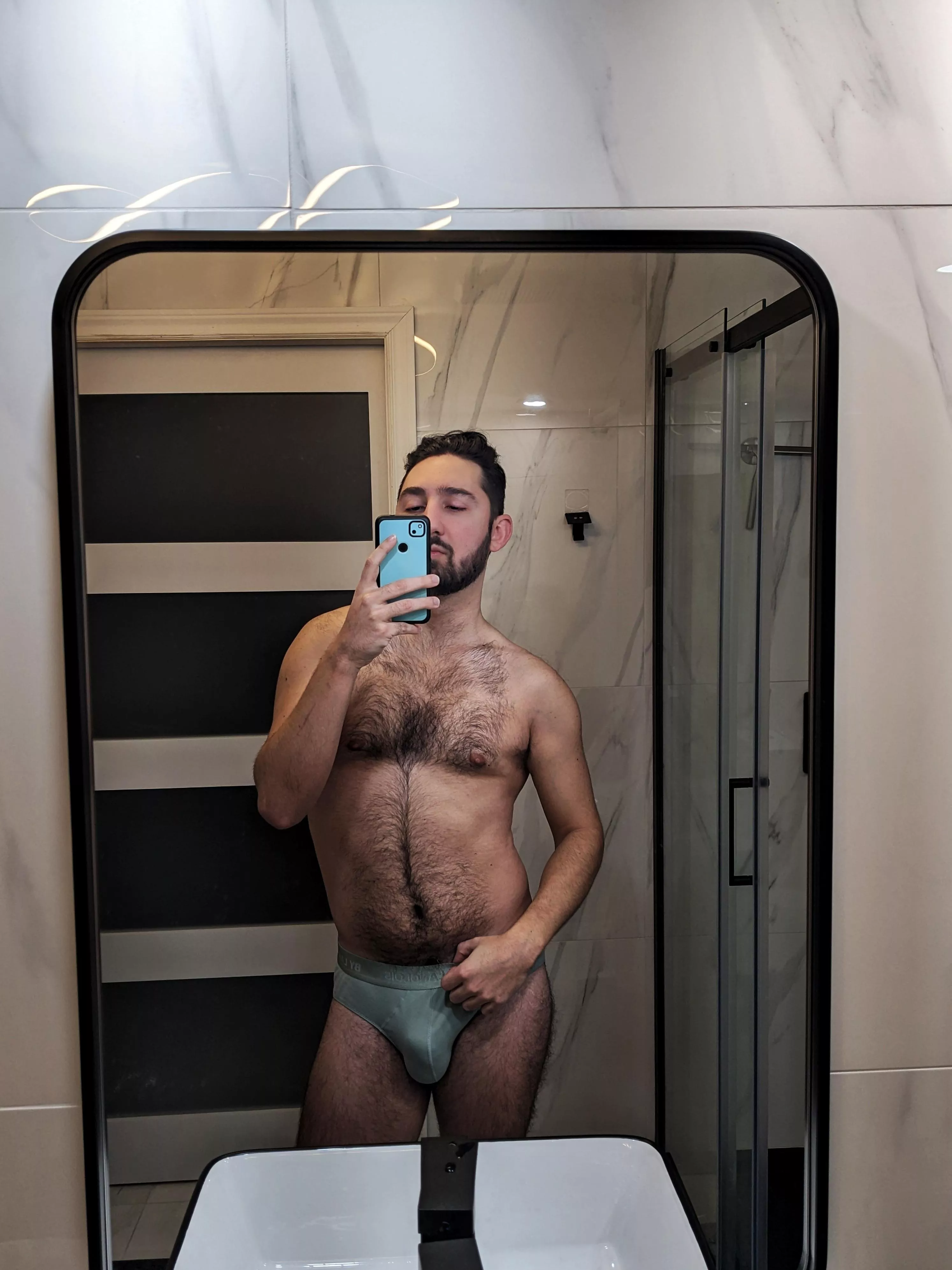 let's hit the shower