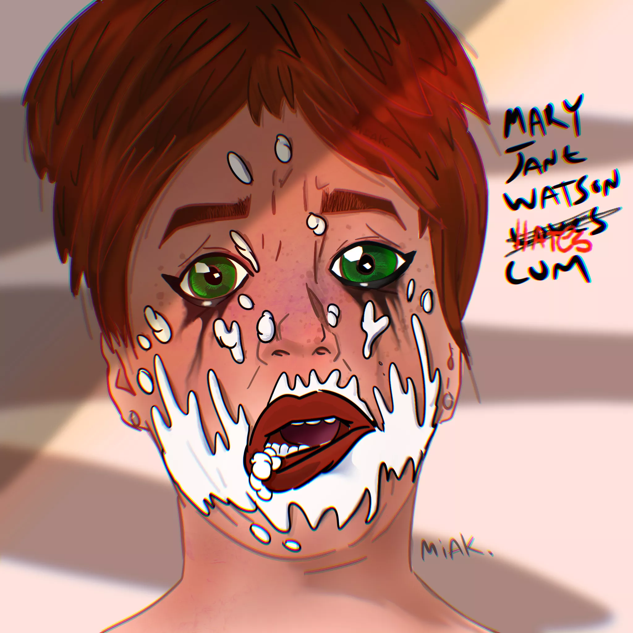 Mary Jane redux, cum aficionado (Miak) [Spider-man]