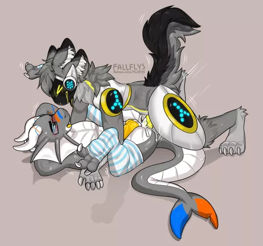 Mating press//art by me @fallflys on twitter