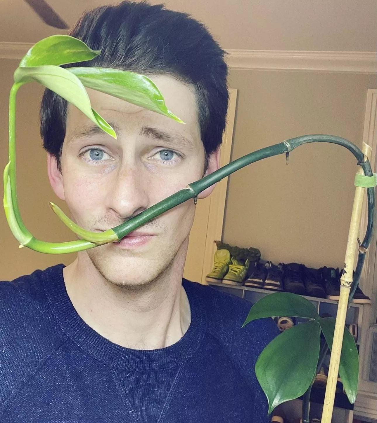 Mine curves a little to the left..ok maybe a lot to the left 😜