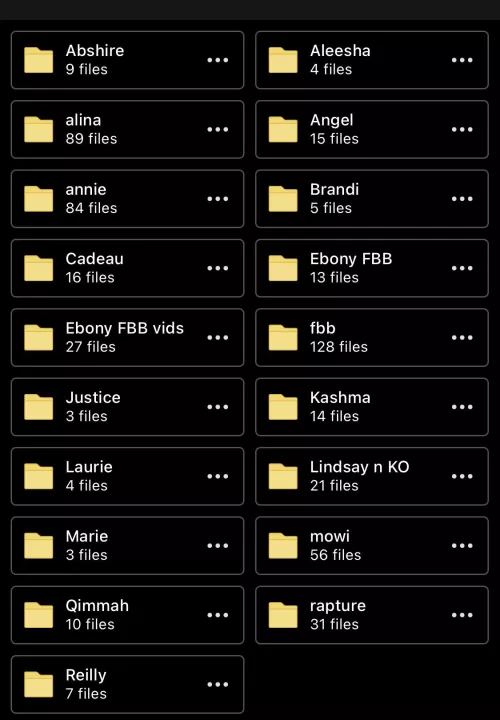 My collection of FBB. DM for link.