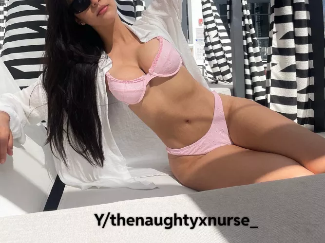 My favorite pink swimsuit💋🍒