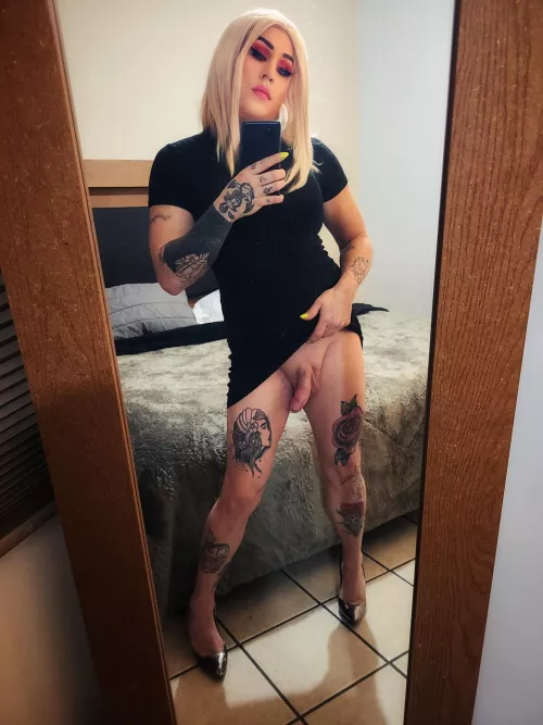 my first little black dress 😊