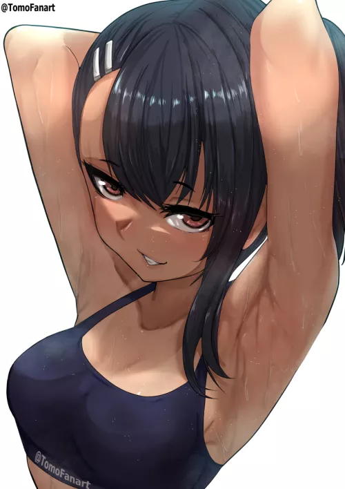 Nagatoro After Her Workout (Tomodachi) [Don't Toy with Me, Miss Nagatoro]