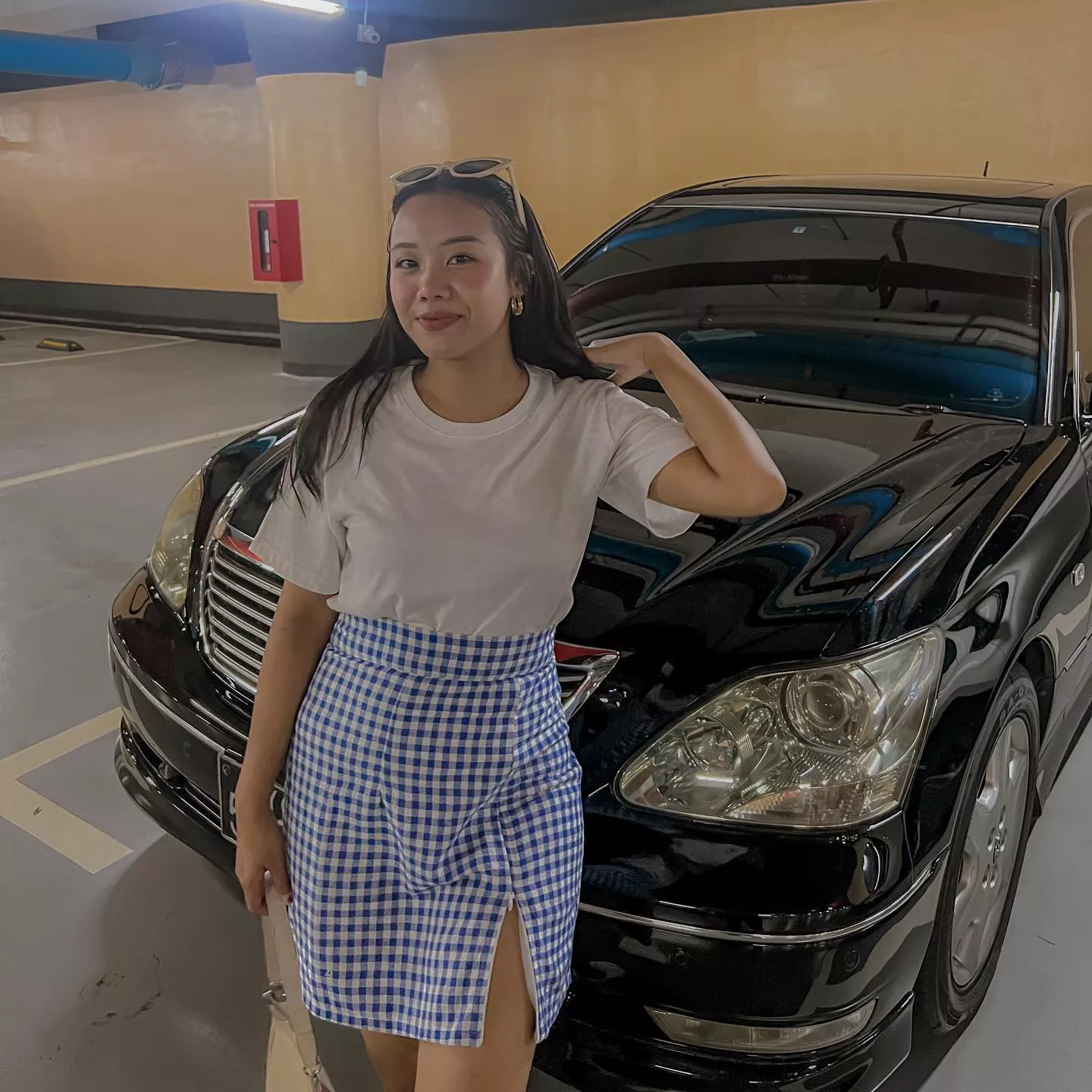 Plaid skirts are OP🤤❤️