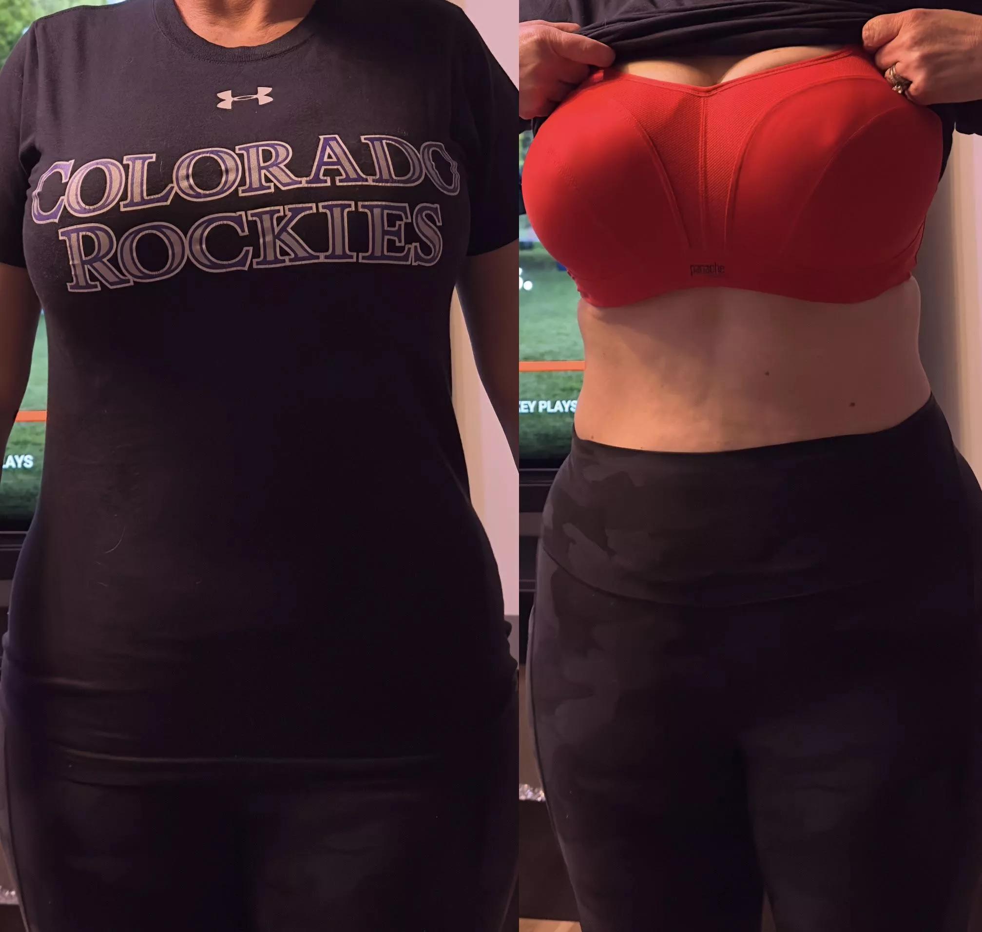 Same team new sports bra! < 3