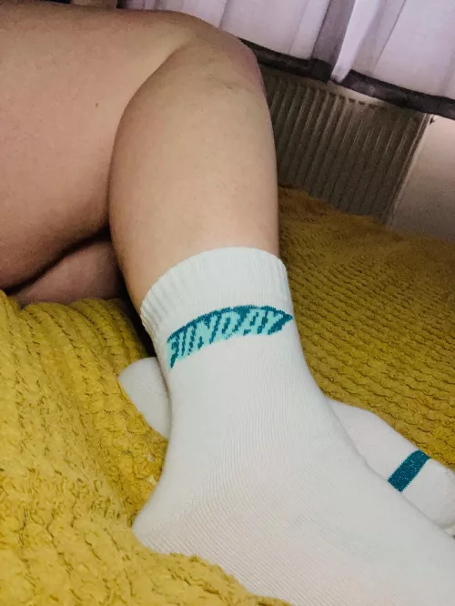 Sunday Funday… All I’m wearing is my socks 😏