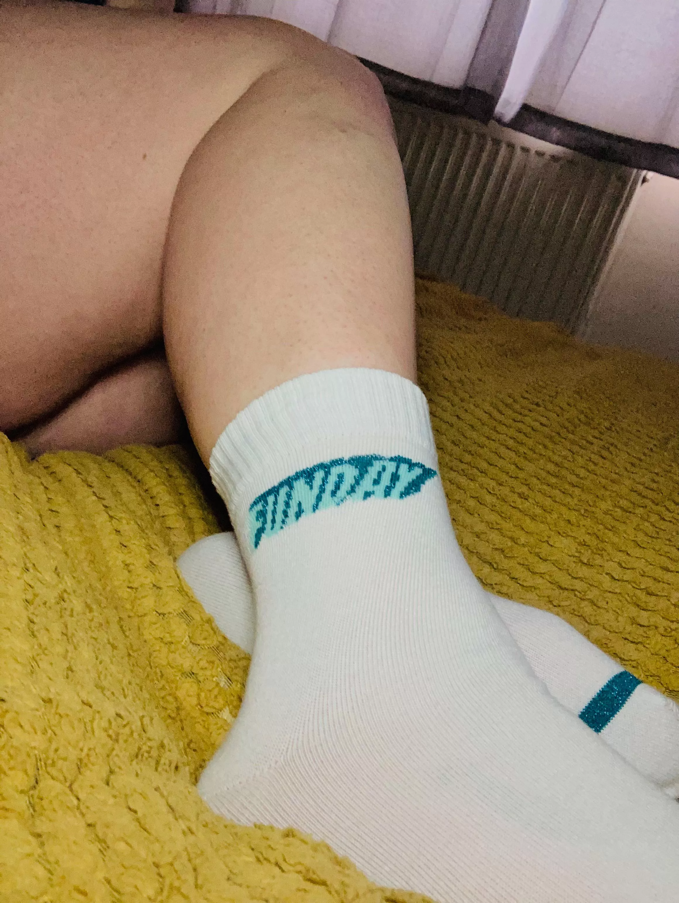 Sunday Funday… All I’m wearing is my socks 😏