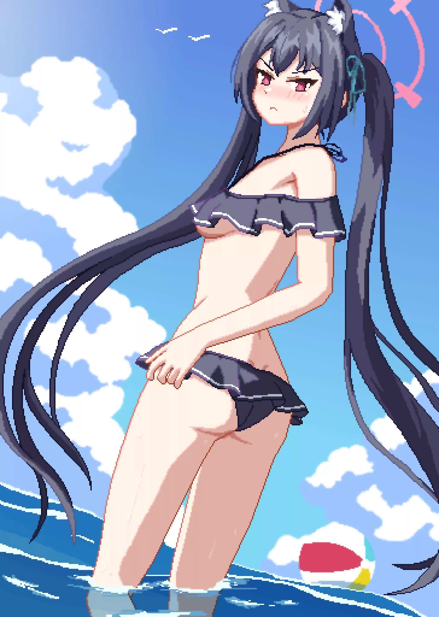 Swimsuit Serika from Blue Archive