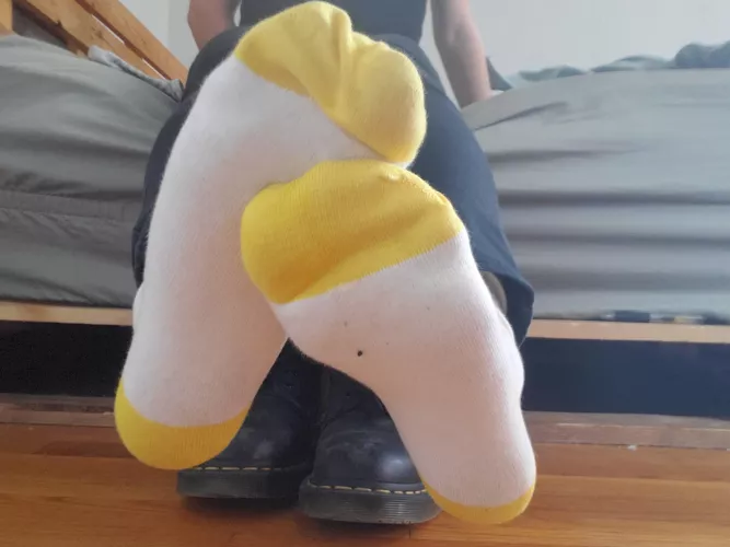 these socks get so sweaty in my boots