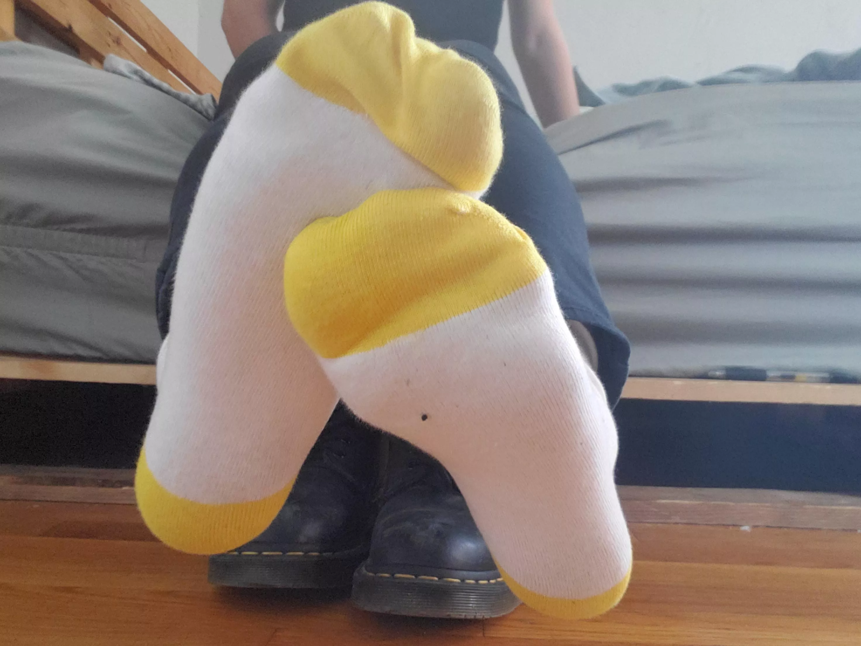 these socks get so sweaty in my boots