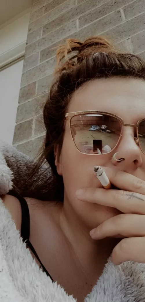 Would you like to join me for my morning smoke?