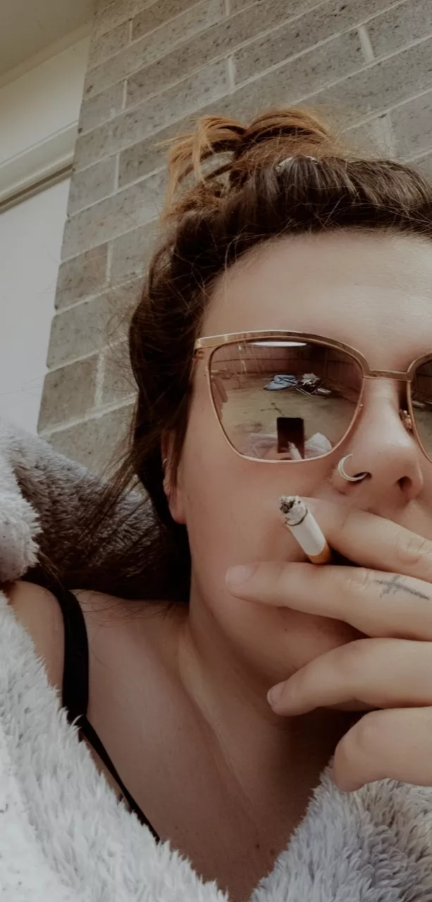 Would you like to join me for my morning smoke?