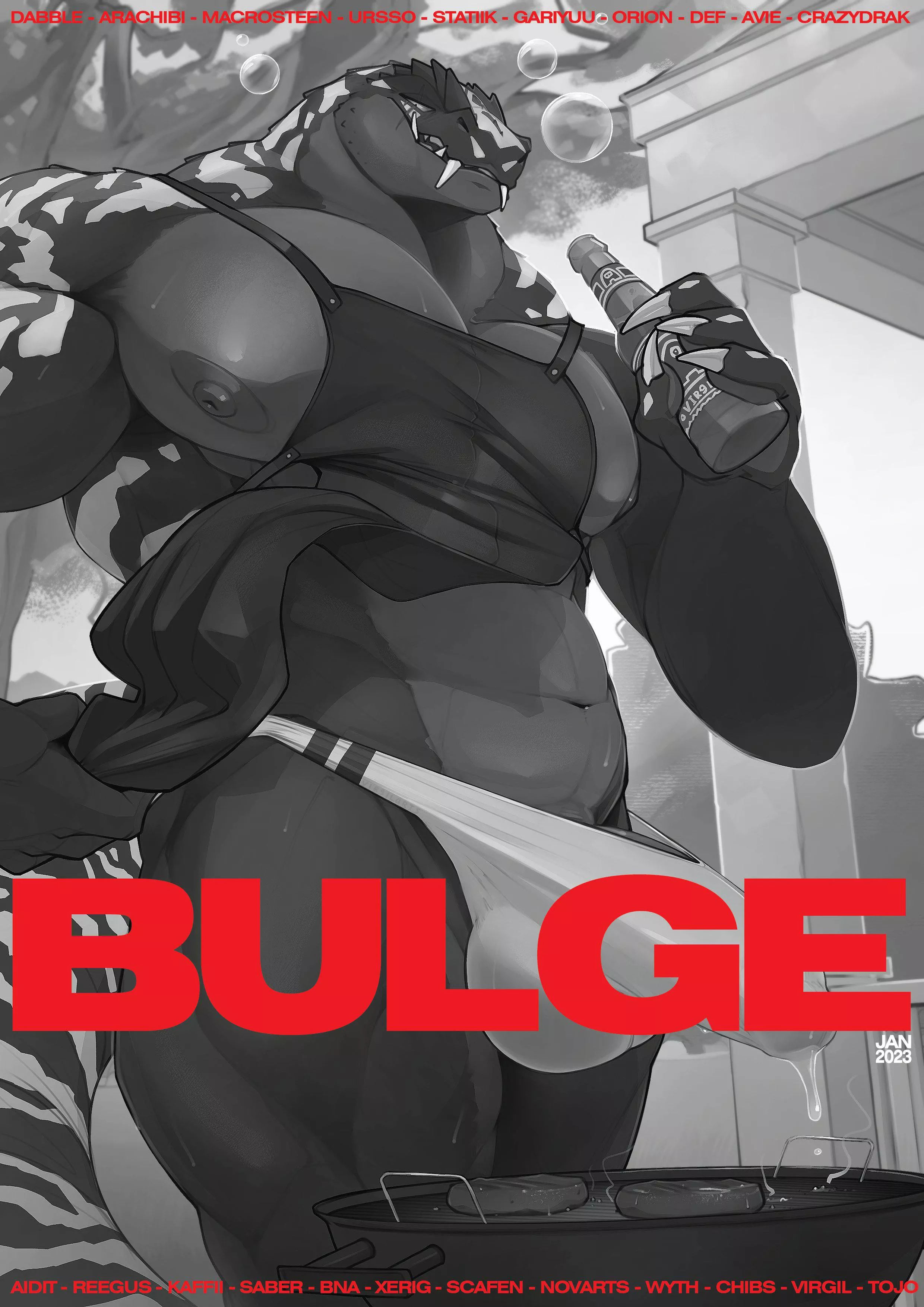 Bulge Magazine - 26pg furry mag. (itch download)