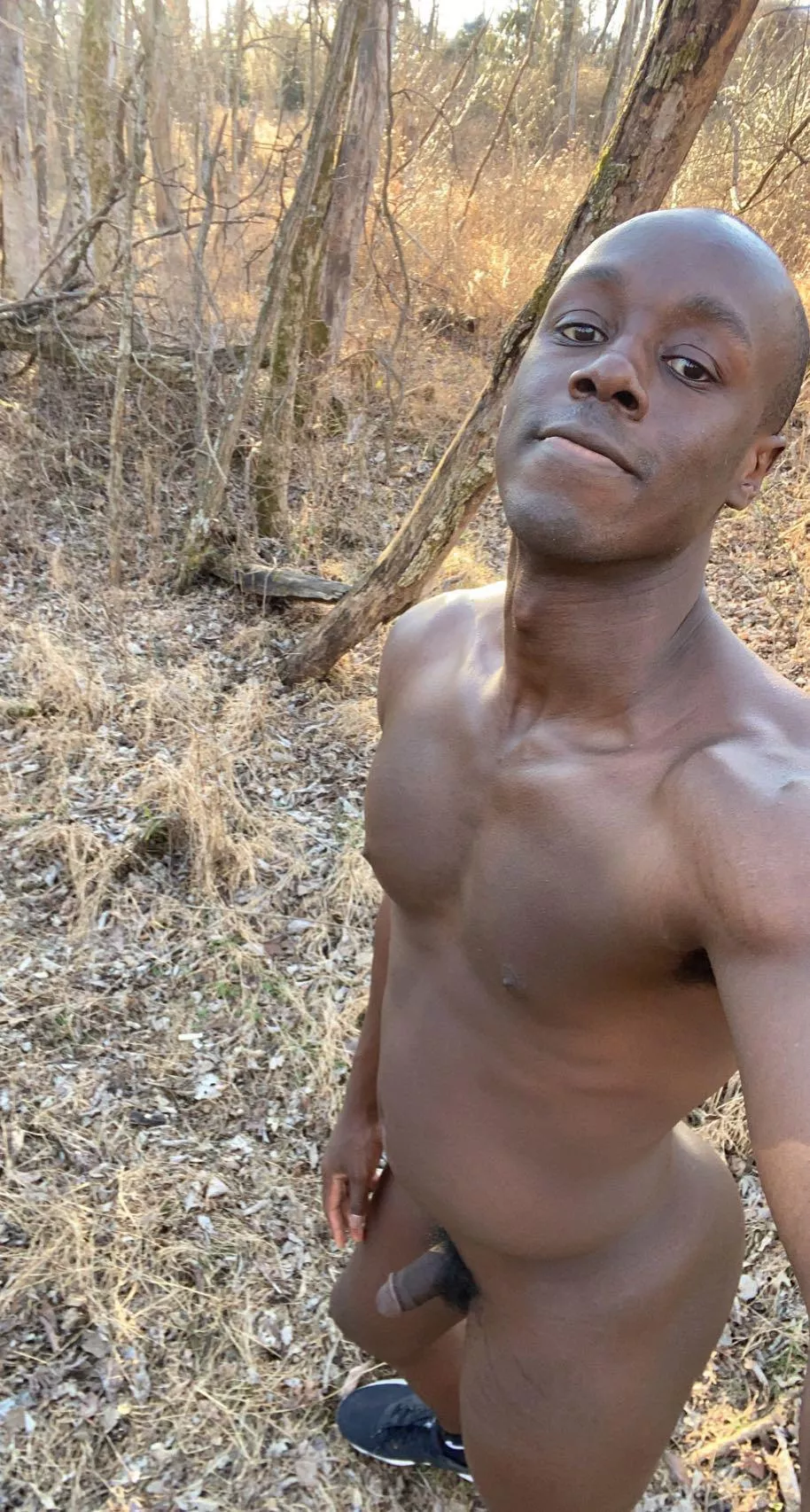 Decided to go naked hiking on this nice day out.