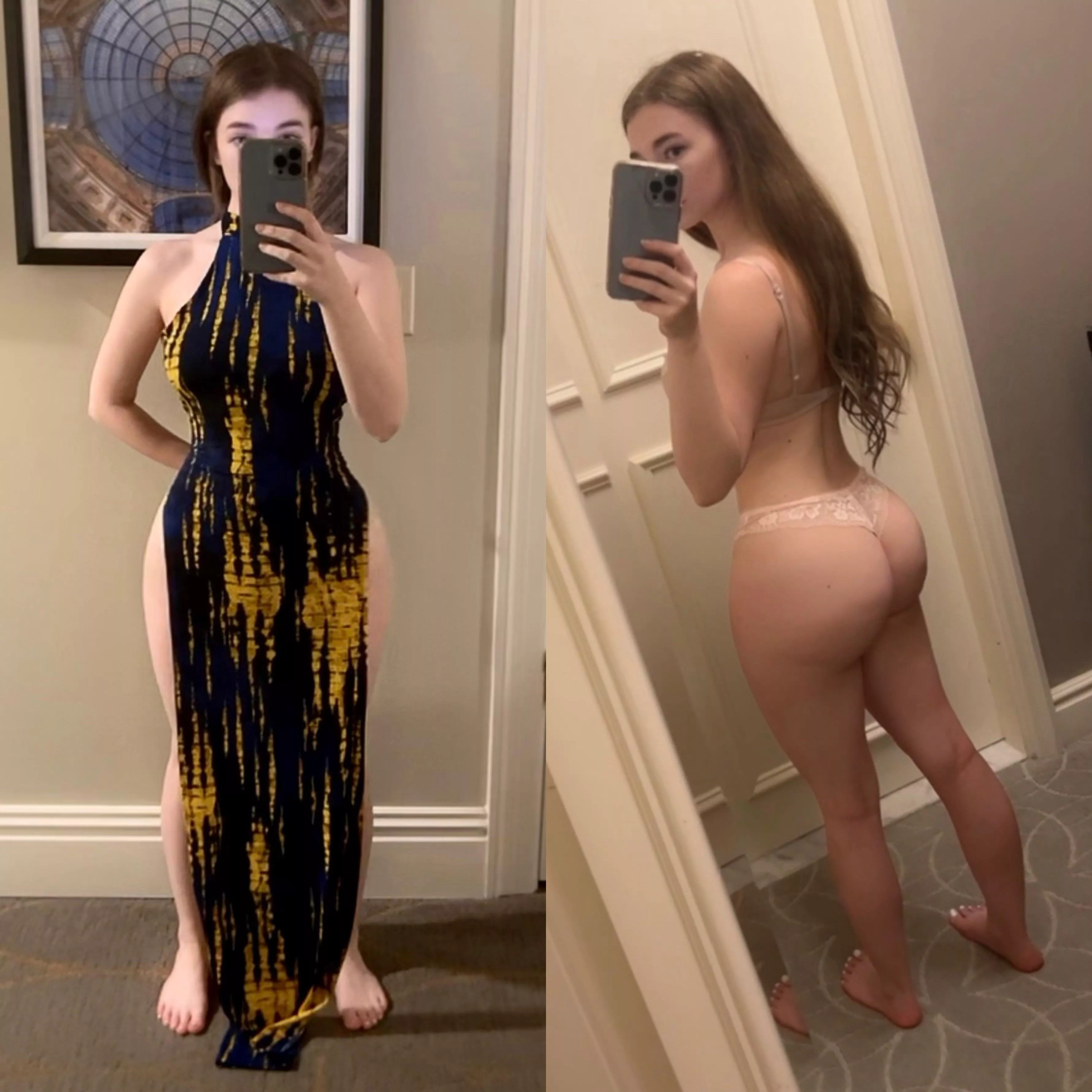 Dress on or off?