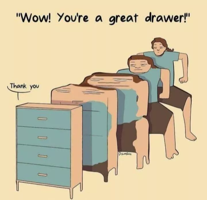 F human - drawers