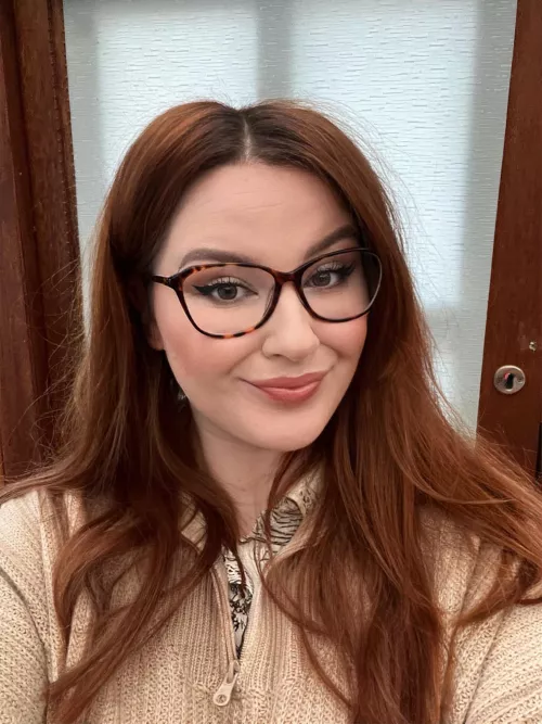 Gone for the librarian look today