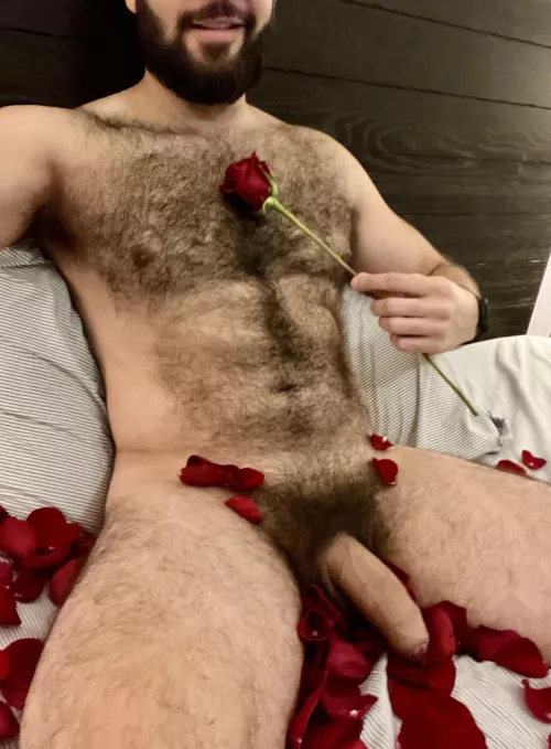 Hard Muscles, Soft Petals. Who Says Romance Is Dead?