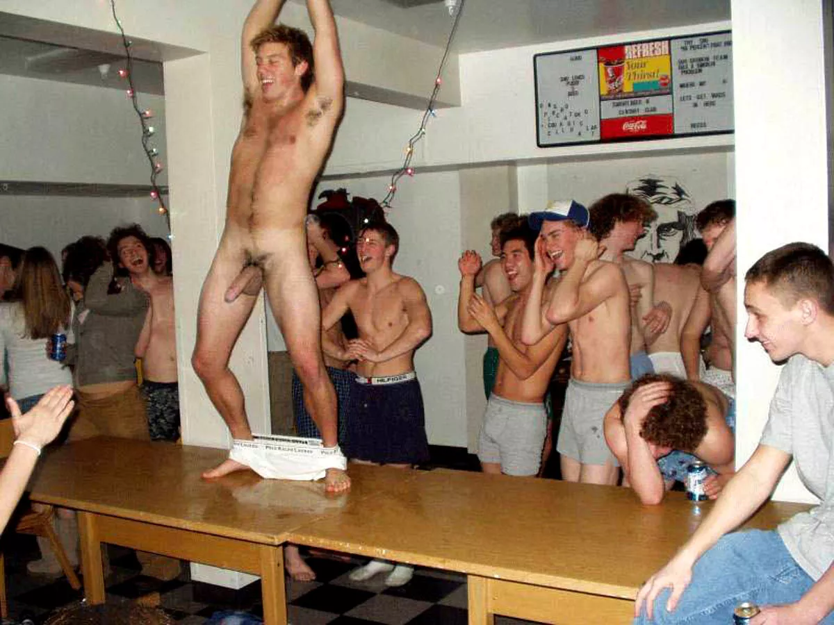 He's clearly having fun