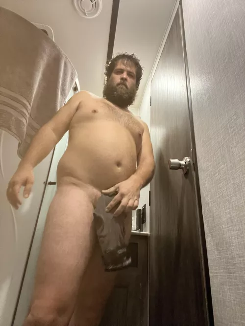 He’s Fresh outta the shower