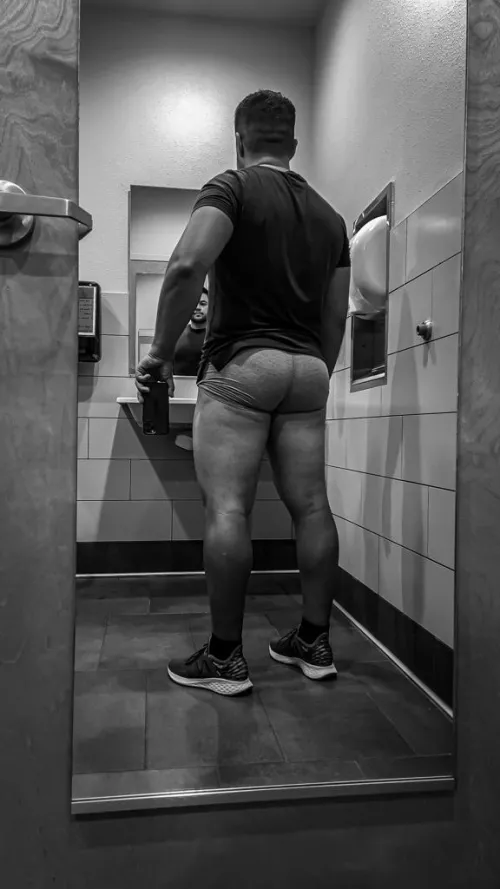 Hitting the gym hard