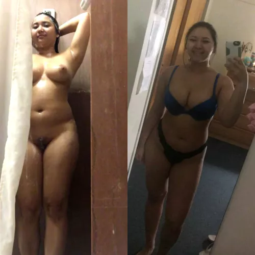 I decided for Valentine's Day that I'd flash everything! Hope no one who knows me sees...