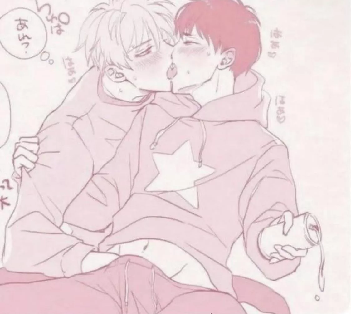 I didn’t draw this and do not know the artist (sorry) but thought it was so hot I had to post it here🥵🥵🥵