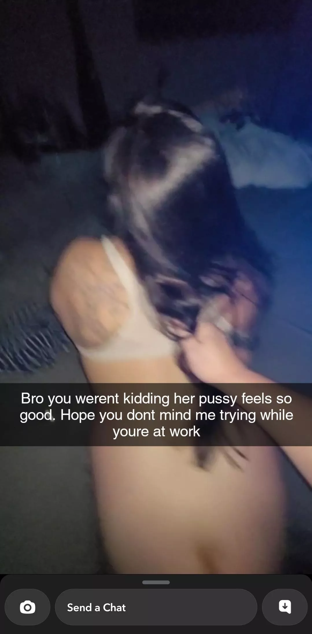 I didnt know he took this but he sent to my husband 🤷‍♀️