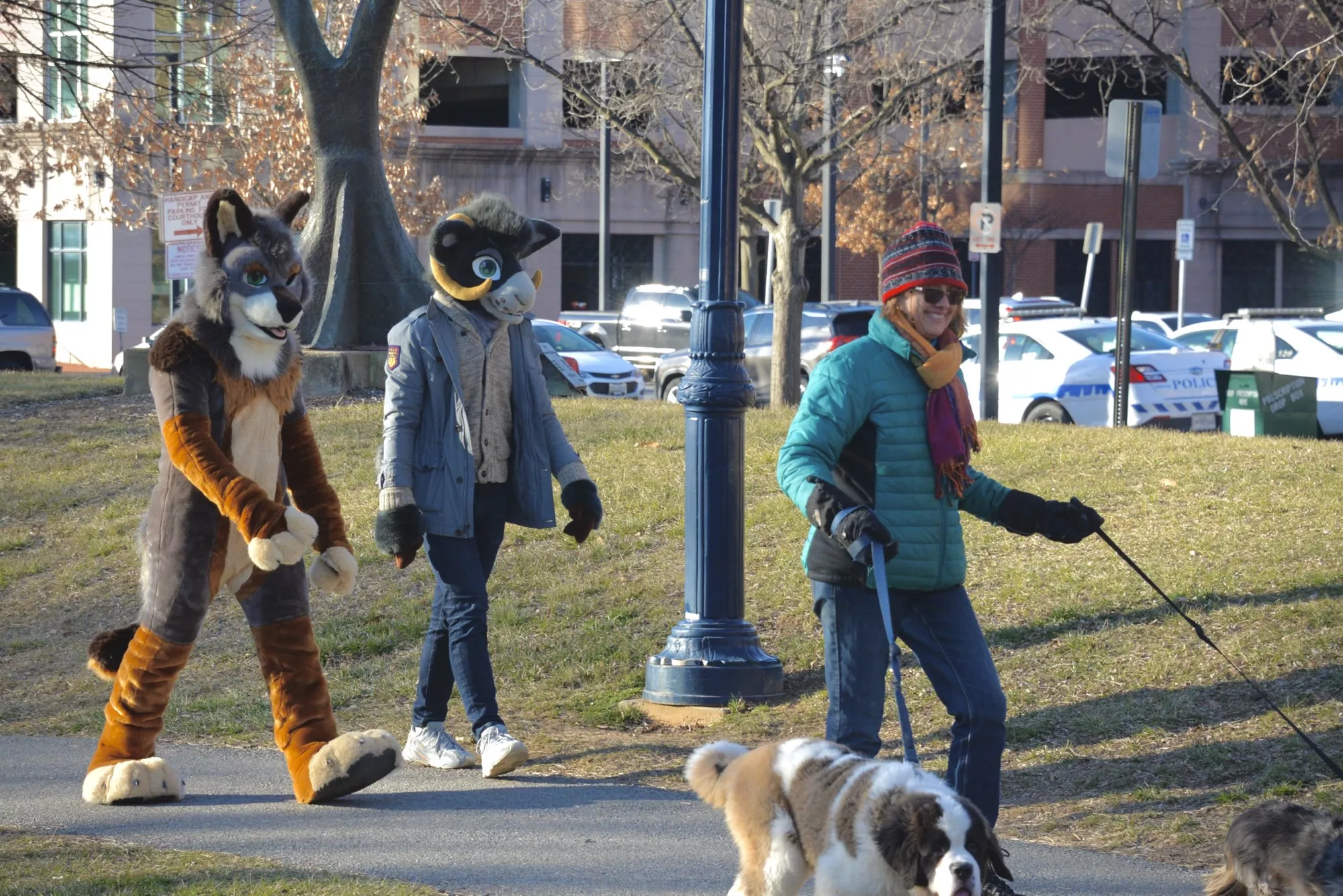 just a couple of NORMAL CITIZENS nothing to SEE HERE