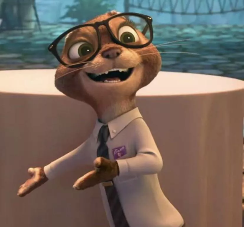 Just wanted to share how perfect the otters from zootopia are