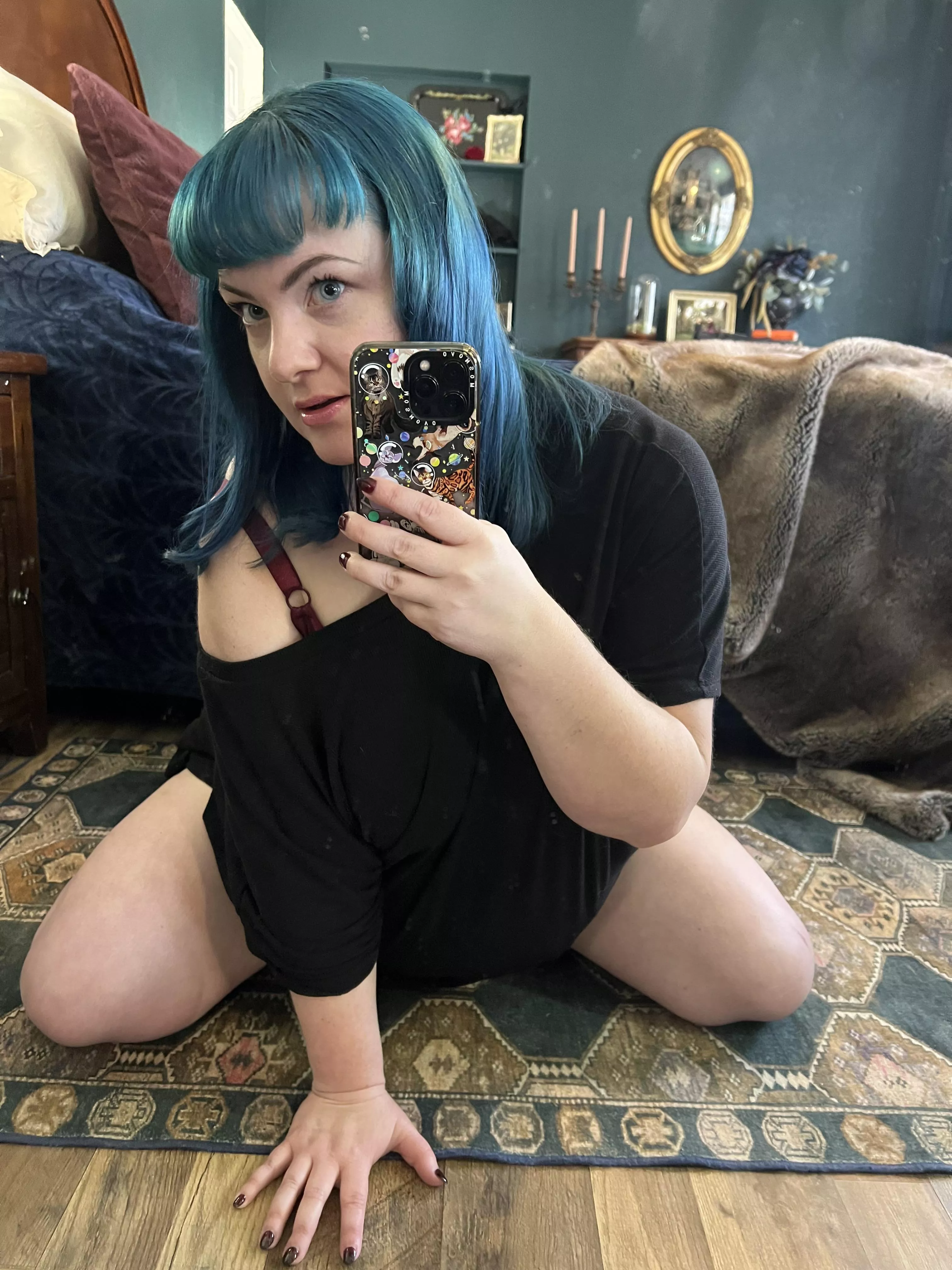 Like the new blue color? 💙💕