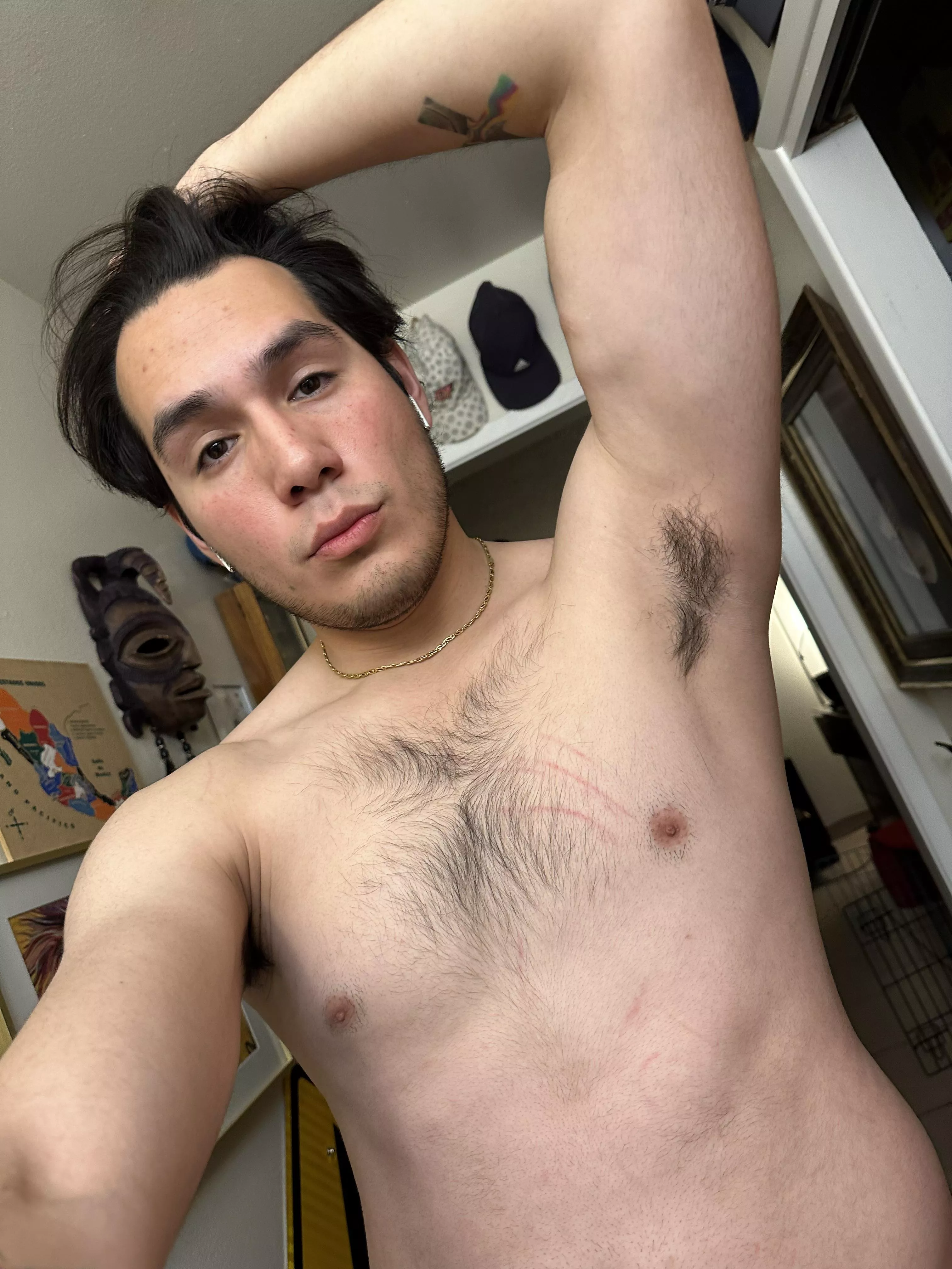 Long day, definitely smells musky