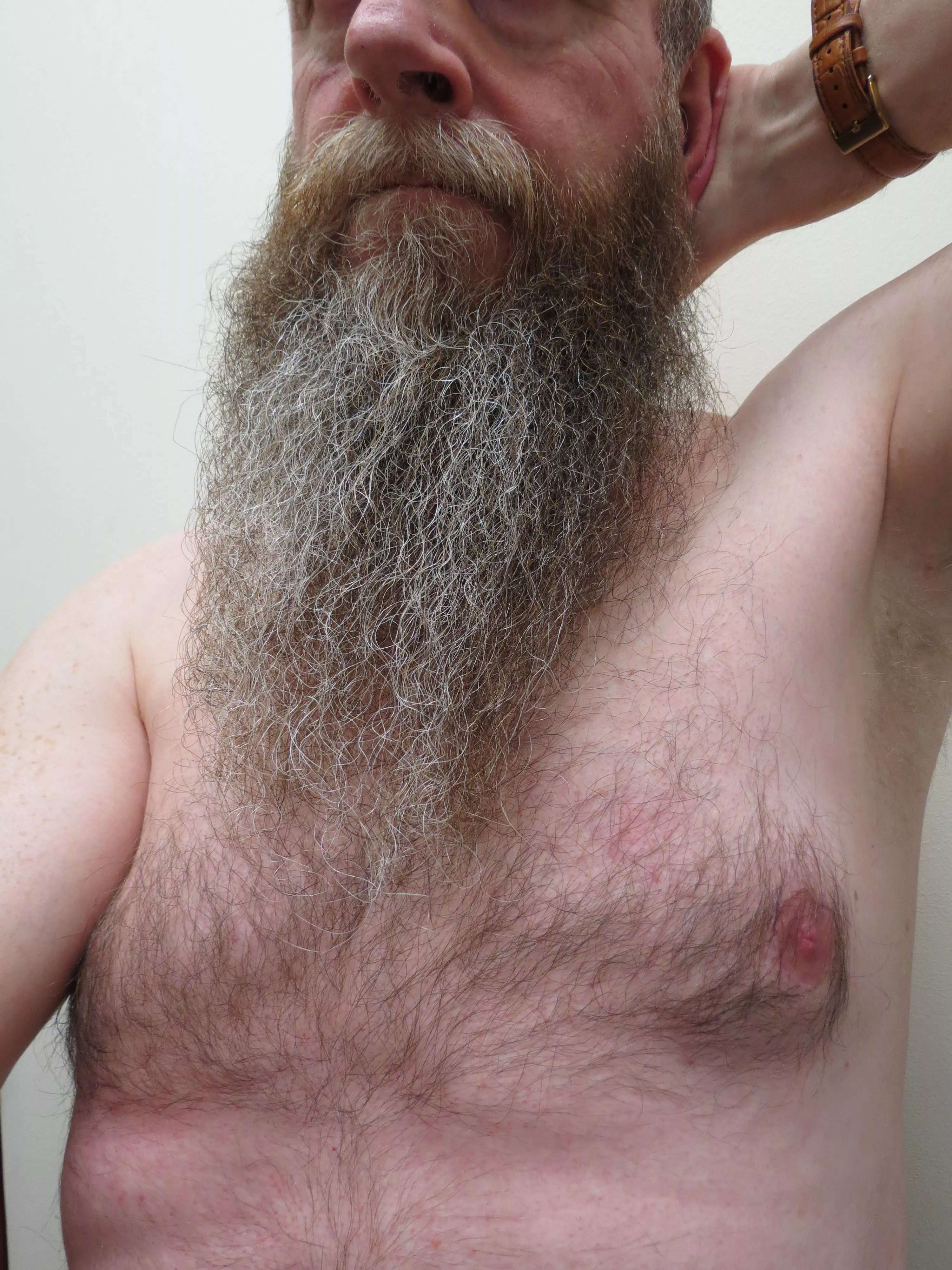 3000px x 4000px - Lots of beard and enough chest hair, but not that much armpit hair  unfortunately. Can I borrow some of yours? nudes by Sweet-Fortune-8568