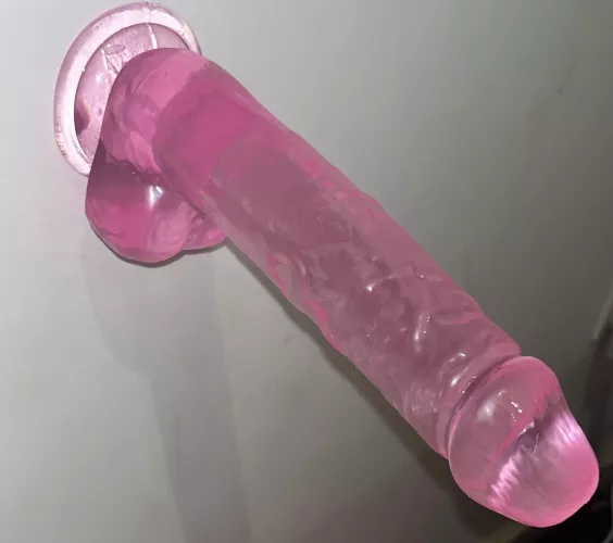 new toy hehe first ever dildo