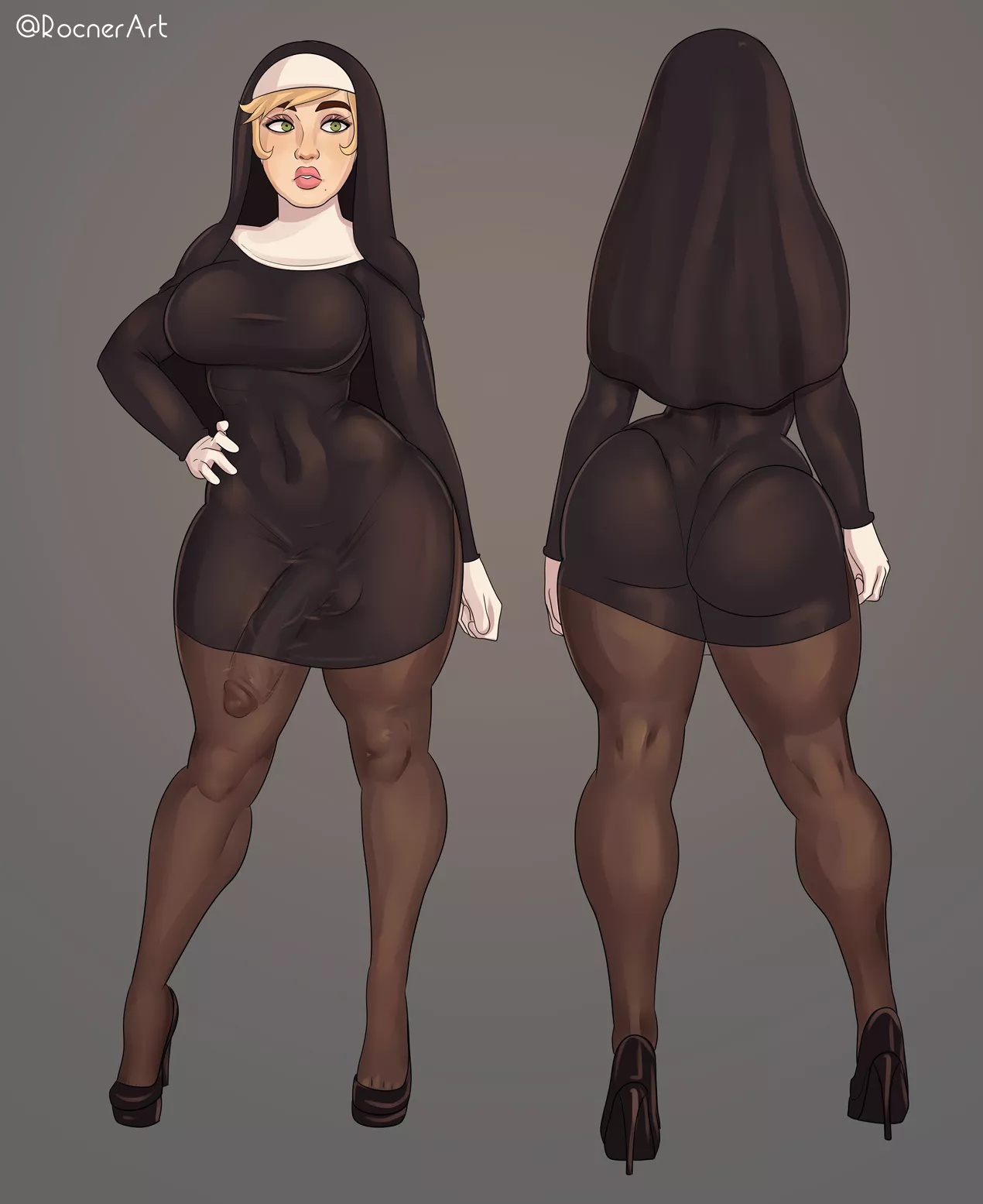 Nun can't hide it (Rocner)