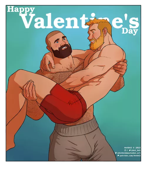 [OC][myart] Happy Valentine’s day!