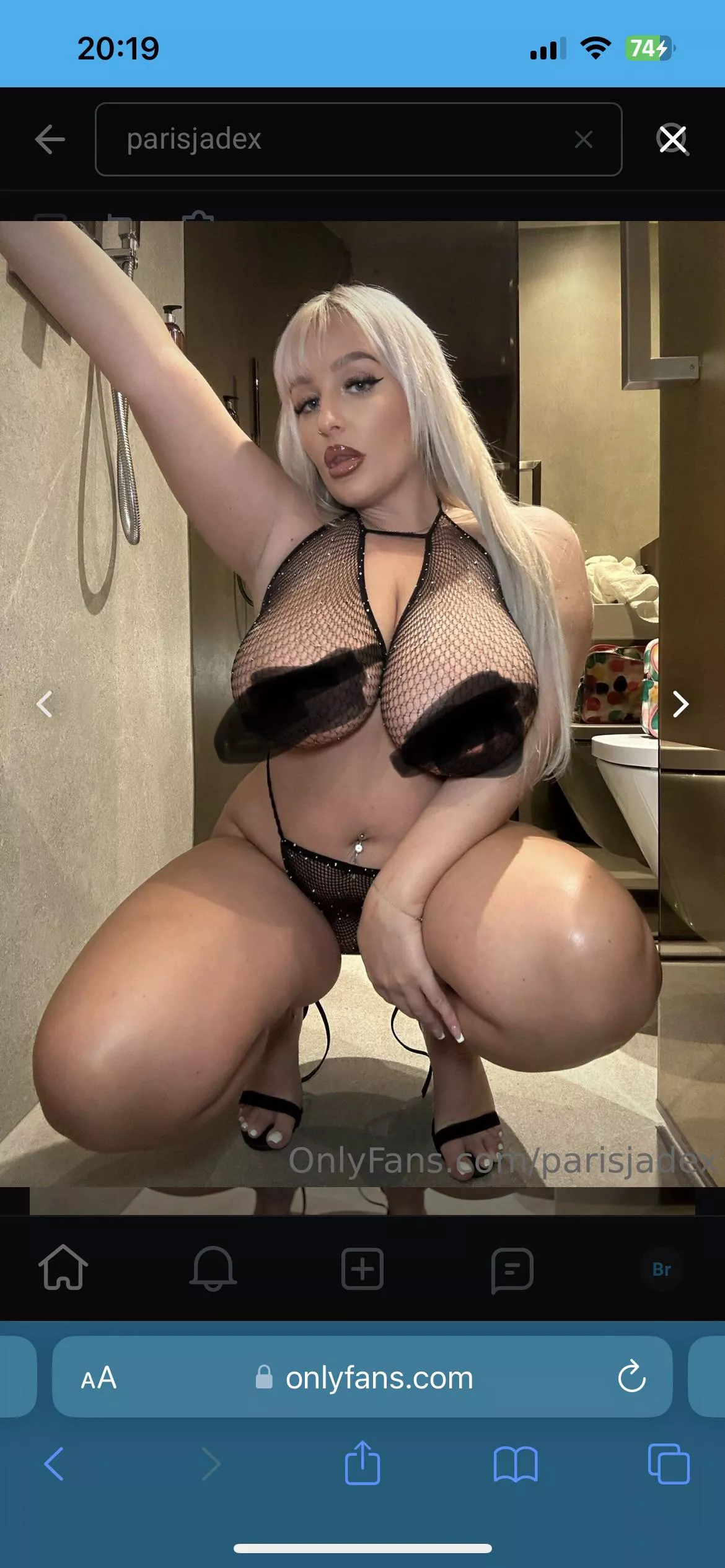 Parisjadex onlyfans do you want bare breasts? write me a message but not free