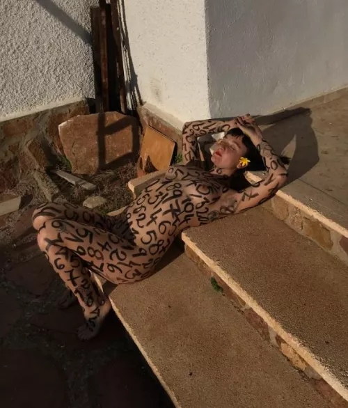 Stripping on the stairs