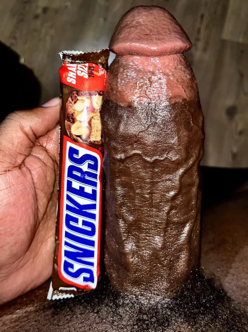 Thicker than a Snickers?