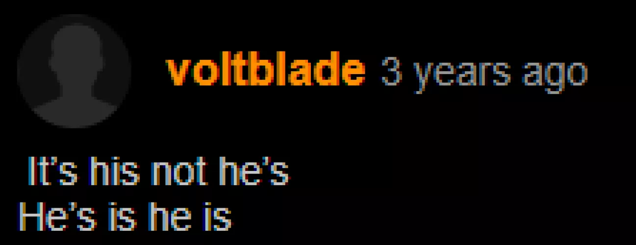 truly, the first thing people always notice is bad gramma